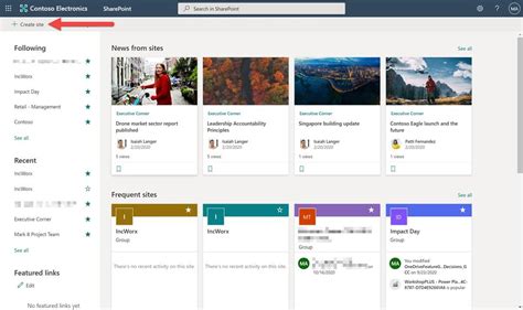 How to create new site in sharepoint