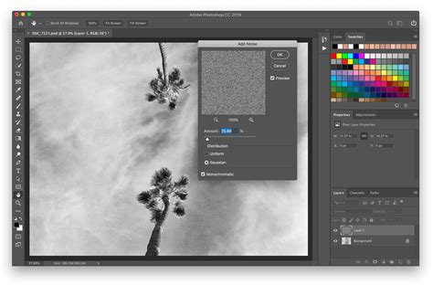 How to create noise in photoshop