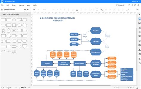 How to create process flow in excel