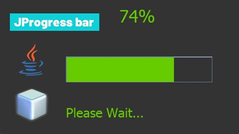 How to create progress bar in java
