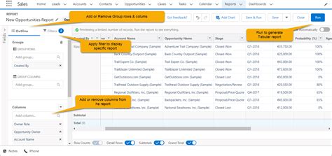 How to create report in salesforce tutorial] SalesForce FAQs