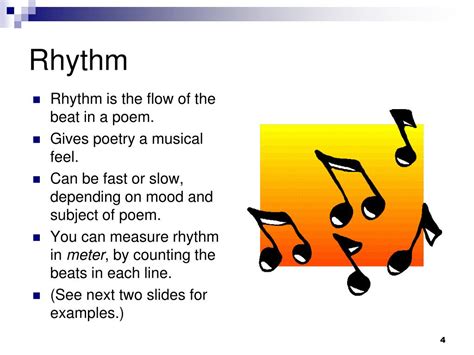 How to create rhythm in poetry