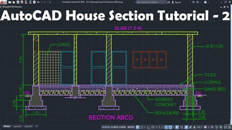 How to create section in autocad? thecadtutorial.com