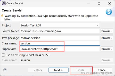How to create session in java