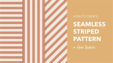 How to create stripes in illustrator