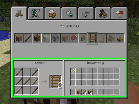 How to create stuff in minecraft