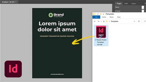 How to create template files in InDesign StudioRat