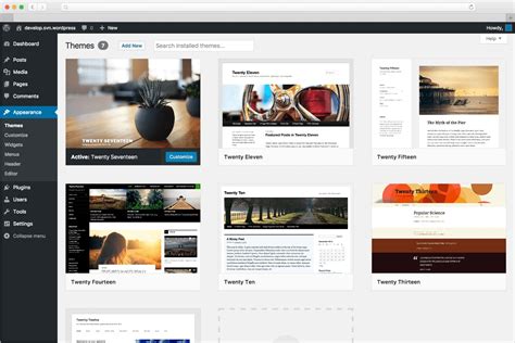 How to create templates in wordpress