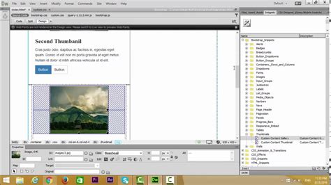 How to create thumbnails in dreamweaver