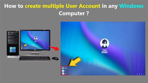 How to create user in laptop
