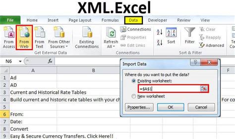 How to create xml file from excel. .  ...