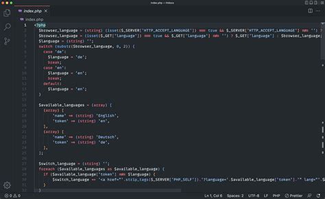 How to create your first PHP program