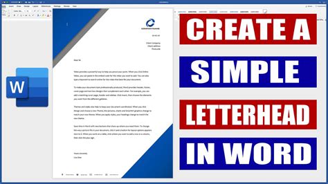 How to create your own letterhead Learn at Microsoft Create