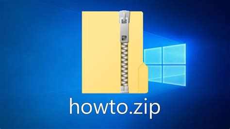 How to create zip file in windows