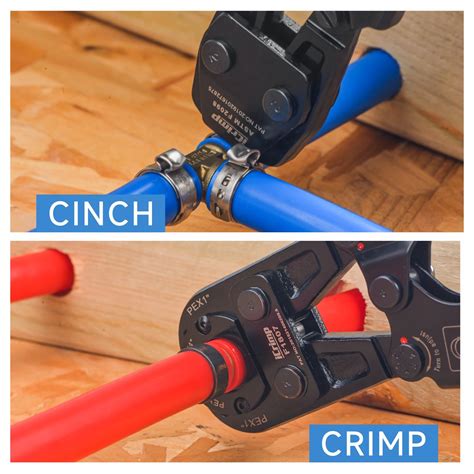 How to crimp pex without tool.  Explore code-compliant crimp, cinch, and push-fit alternati...