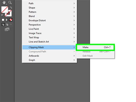How to crop a picture in illustrator