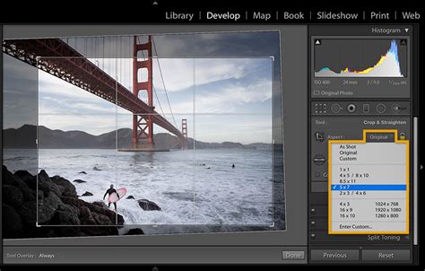 How to crop and straighten a photo Adobe Photoshop