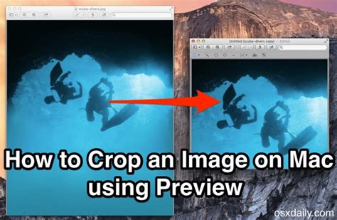 How to crop image in macbook