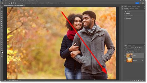 How to crop selection in photoshop