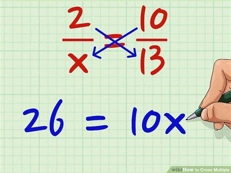 How to cross multiply. Use the cross products to determine if the ratios 4 7 and 12 28 are proportional. First, write an equation with the ratios. 4 7 = 12 28. Next, cross multiply to find the cross products. 4 × 28 = 7 × 12. Then, simplify both sides of the equation by multiplying and check if they are equal. 112 ≠ 84. 