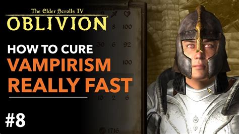 How to cure vampirism in oblivion iv