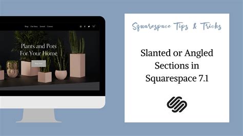 How to customize page sections on your Squarespace 7.1 website YouTube