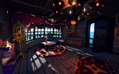 How to customize the captain s quarters in Sea of Thieves