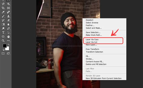 How to cut and copy in photoshop