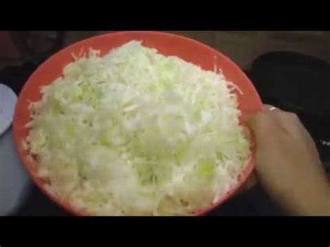 How to cut cabbage finely in food processor within seconds