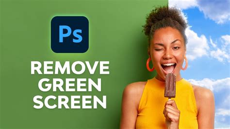 How to cut green screen in photoshop