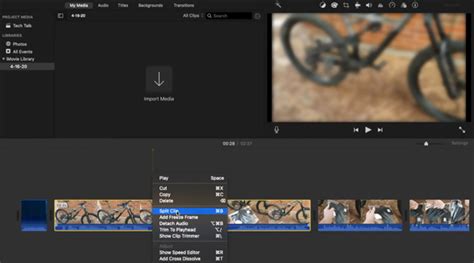 How to cut in imovie