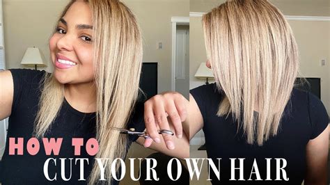How to cut layers in hair