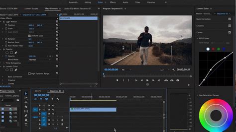 How to cut sequence in premiere