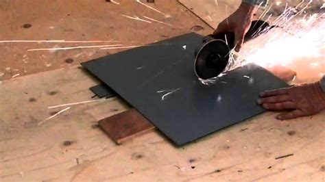 How to cut sheet metal. Create a paper pattern of the size and shape of hole you wish to cut. Measure from the edges of the sheet metal to the point at which you wish to place the hole. Position the pattern on the sheet metal where the hole needs to go, and draw a line around it using a permanent marker. Punch a hole through the metal using a cold chisel and mallet or ... 
