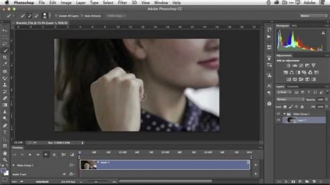 How to cut video in photoshop