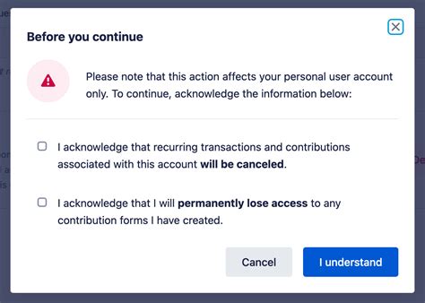 When inside your account, click the option for Recurring Donations in the navigation menu, on the left-hand side. If you want to update the amount or frequency of your donation, click the Actions button and choose Edit from the drop-down menu. If you would like to cancel your recurring donation, click the Stop button under the same "Actions .... 