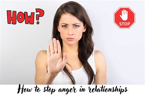 How to deal with anger in relationships