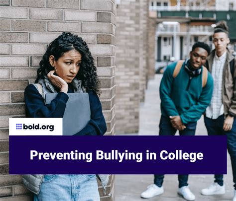 How to deal with bullying in college