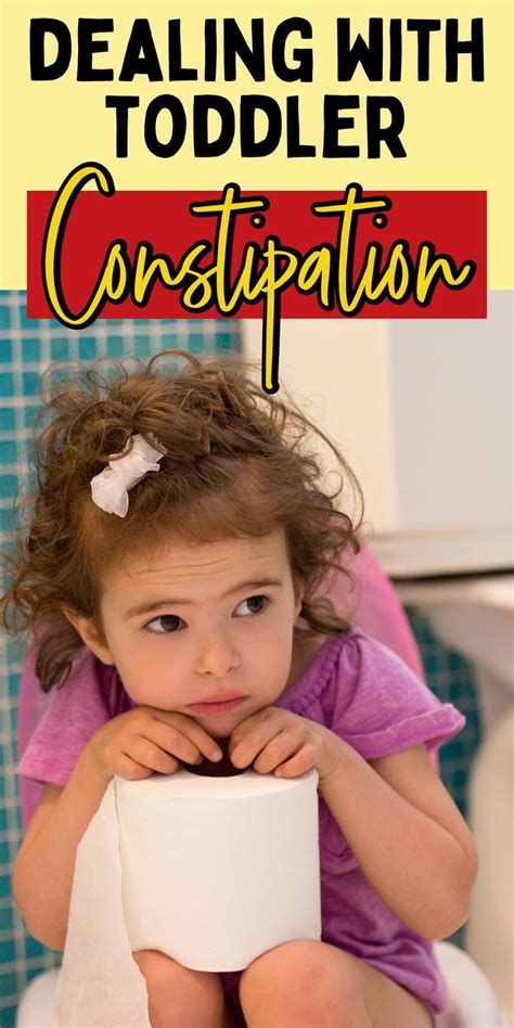 How to deal with constipation in toddlers