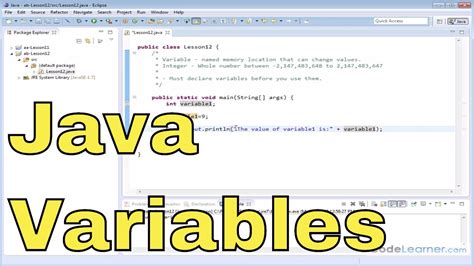 How to declare int in java