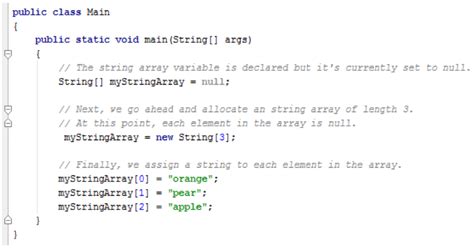 How to declare string array in javascript