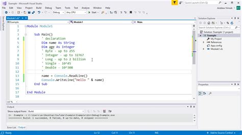 How to declare variable in vb