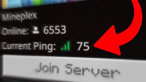 How to decrease ping in minecraft