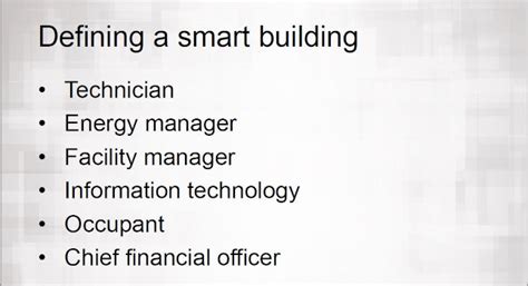 How to define a smart building Consulting - Specifying Engineer