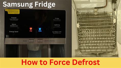 How to defrost Samsung Refrigerator