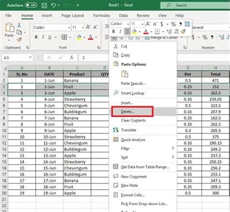 How to delete Multiple Rows in Microsoft Excel in one go - The …