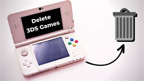 How to delete a 3ds game YouTube
