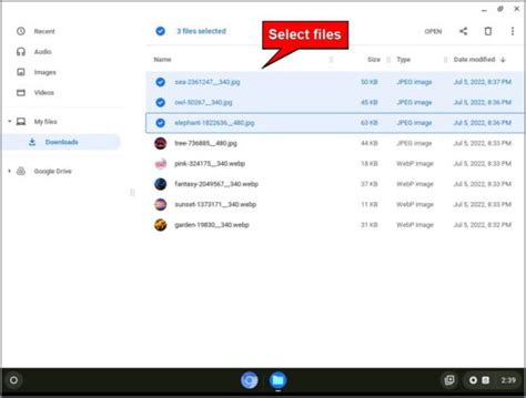How to delete a folder on chromebook. Step 1: Select the My Files folder.  You can perform these...