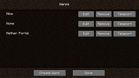 How to delete a warp in minecraft