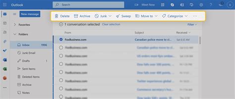 How to delete all emails in inbox